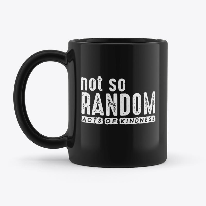 Black No So Random Mug